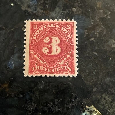 US Scott #J63 MNH 3c POSTAGE DUE CV. $35 - Image 1 of 2