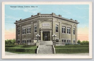 Carnegie Library Lawton Oklahoma OK Neubau 1920er - Bild 1 von 2