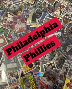Lote de tarjetas de béisbol; 50 tarjetas POR EQUIPO (Filis de Filadelfia) leer descripción - Imagen 1 de 1
