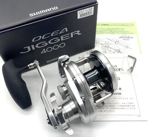Shimano 20 OCEA JIGGER 4000 Right Bait Casting Reel w/Box JAPAN "Excellent+++++" - Picture 1 of 24