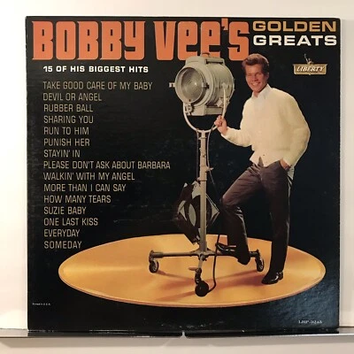 Bobby Vee’s Golden Greats - LRP 3245 12inch LP - Image 1 of 4