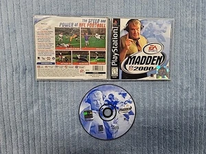Madden NFL 2000 (Sony PlayStation 1, 1999) PS1 Komplett mit Handbuch CIB NM Top - Bild 1 von 2