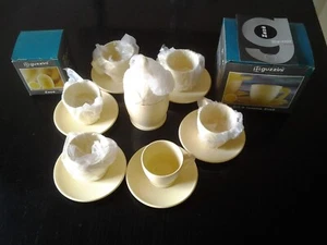 Guzzini Zazà Set 6 Tazzine Caffè, 6 Piattini e Zuccheriera nuovi con scatola - Foto 1 di 2