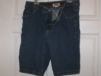 Haband Duke Denim Shorts Men's 36" Elastic Waist - Image 1 of 3