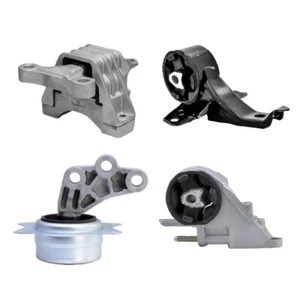 New Set of 4 Engine & Trans Mount for 08-10 Chevy Malibu 2.4L Auto 4Spd Trans - Picture 1 of 9