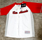 MLB Cardinals Jersey Pujols 5 Players Choice Button Up Women Size 8 Red White