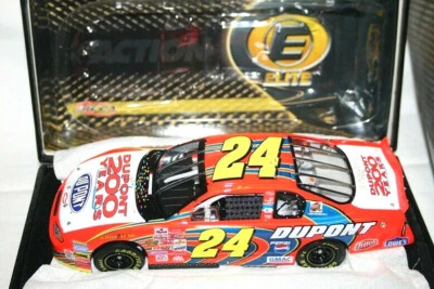 1/24 CHEVROLET #24 JEFF GORDON 2002 DUPONT 200th ANNIVERSARY NASCAR ACTION ELITE - Immagine 1 di 3