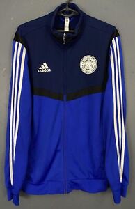 ADIDAS MEN'S FC LEICESTER CITY 2019/2020 JACKET TRAINING SOCCER FOOTBALL SIZE S