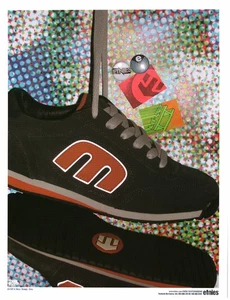 2002 PRINT AD - ETNIES SKATEBOARDING SHOE FASHION FOOTWEAR AD - ETNIES LO-CUT II - Picture 1 of 1
