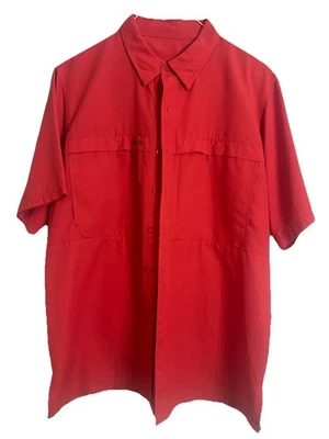 GameGuard Shirt Mens Large Short Sleeve Vented Outdoor Fishing Performance - Image 1 of 2