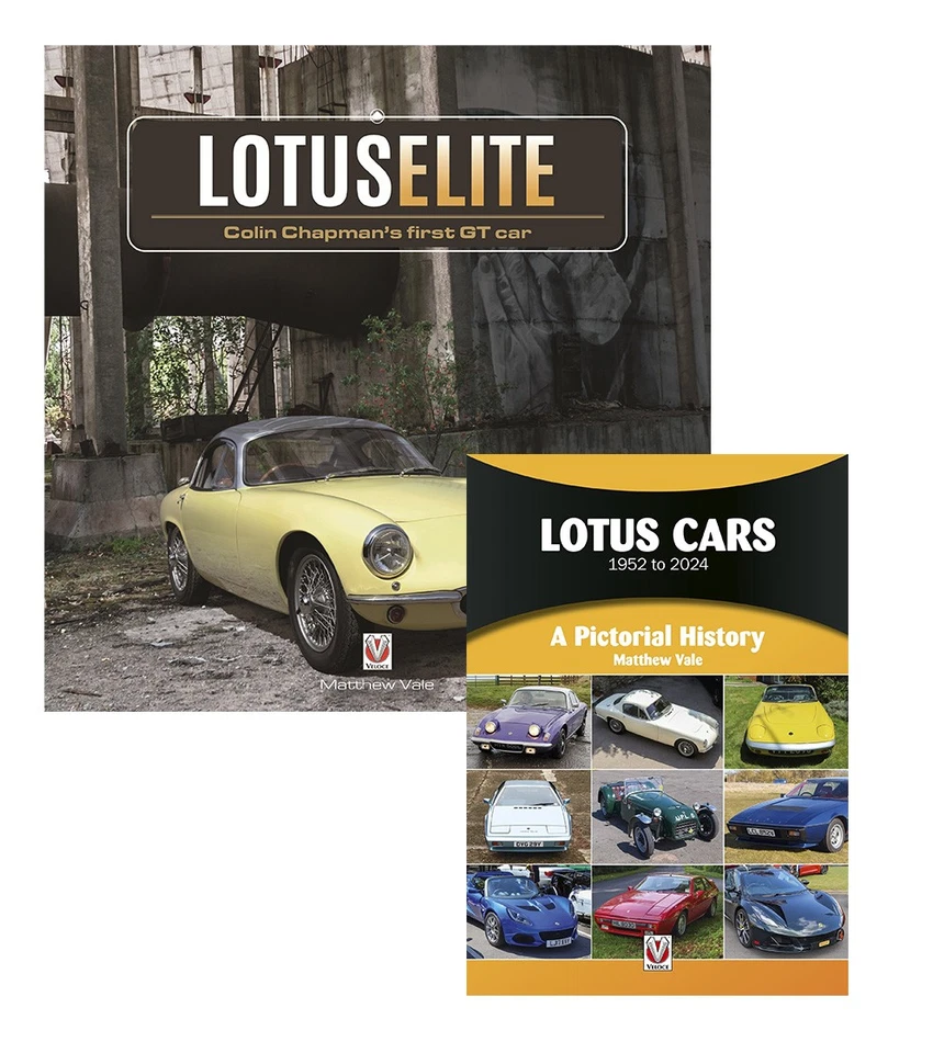 Lotus: Cars 1952 年至 2024 年 & Elite 2 书套装 — 第 1/3 张图片
