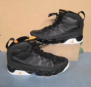 Air Jordan 9 Retro Citrus 302370-004 Size 9 Black Yellow Sneakers - Picture 1 of 10