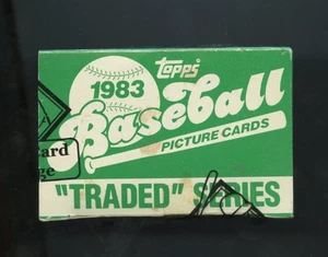 1983 Topps Traded Sealed Set BBCE Wrapped Strawberry RC ! - Picture 1 of 2