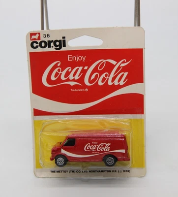 Vintage Corgi  Coca-Cola Chevrolet Van Sealed - Image 1 of 4