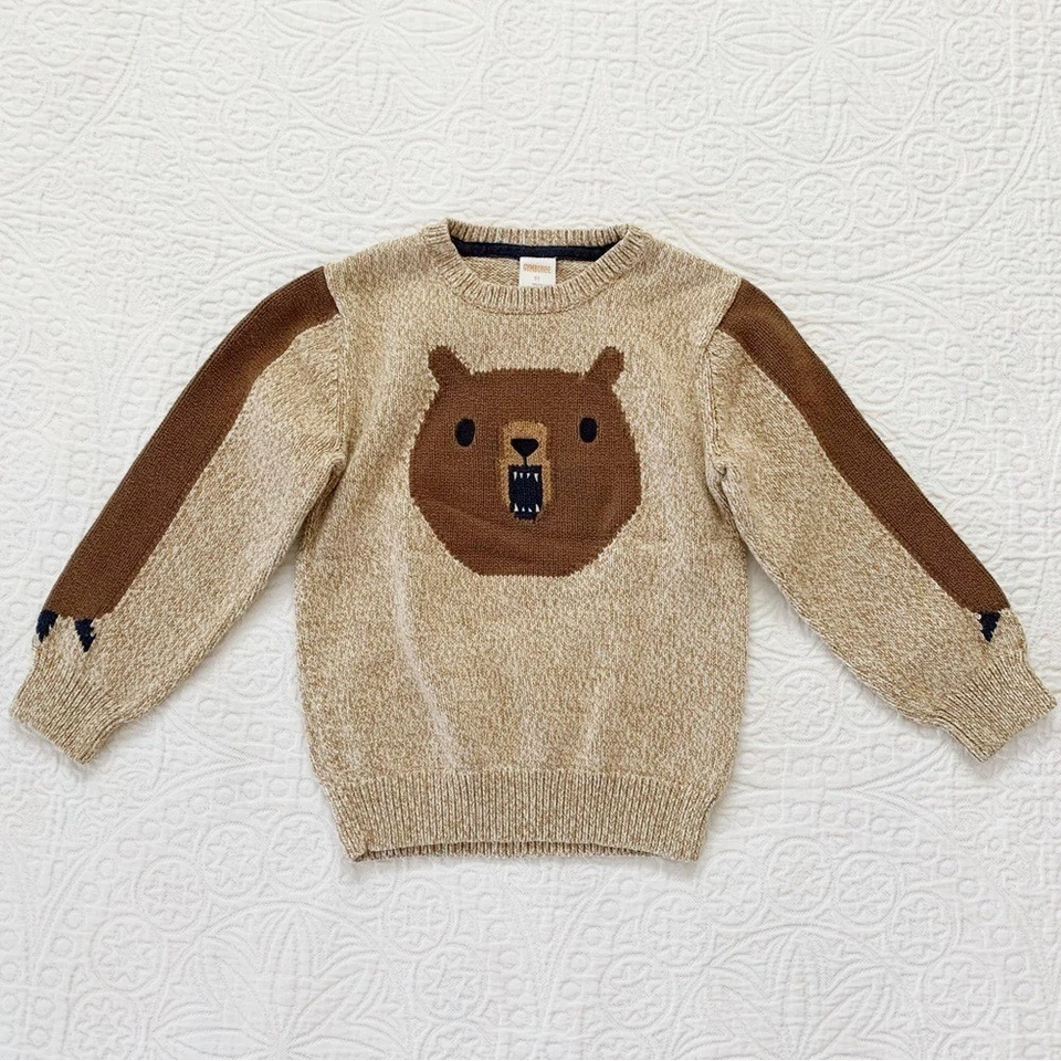 Suéter de algodón Gymboree Bear (5T) Foto 1 de 4