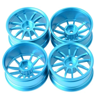 Buje de llanta de metal piezas de reparación mejoradas para 1:10 Tamiya Hsp Hpi Kyosho FW06 D4 Foto 1 de 4