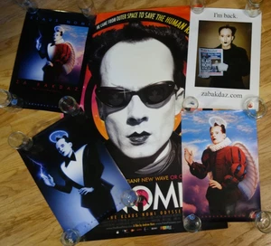 5 Klaus Nomi Poster Lot - (4) Za Bakdaz (Lost Opera) 19"x13" & NOMI Song 40"x27" - Picture 1 of 19