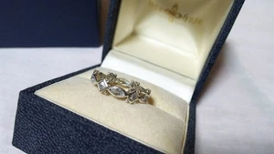 Anillo de Cristal Princesa Love & Hate Banda Estrecha No.9 - Imagen 1 de 9