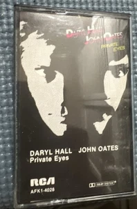 Daryl Hall John Oates Private Eyes Cassette Tape 1981 Can’t Go For That Album - Imagen 1 de 8