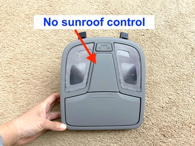 2011-2013 Kia Optima Overhead Console Dome Light Interior Lamp Gray OEM Foto 1 de 4