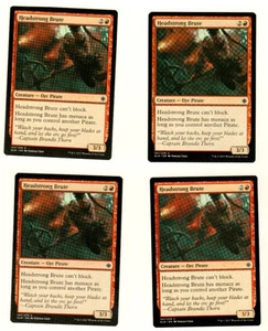 set Of 4 Headstrong Brute Ixalan 147/279 Common Magic the Gathering MTG Card - Picture 1 of 4