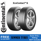 Continental 235/55/R18 Tyres x2 235 55 18 104V XL Ecocontact 6 Summer AA 72Db