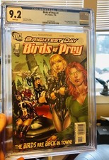 BIRDS OF PREY #1 CGC 9.2 WHITE PAGES 2010 1ST WHITE CANARY