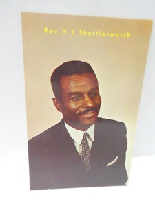 De colección Rev F.L. Postal del movimiento cristiano Shuttleworth Alabama sin circular - Imagen 1 de 2