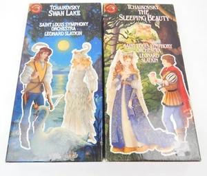 RCA Victor Tchaikovsky Swan Lake & Sleeping Beauty Gift Set CD Book Cutouts - Picture 1 of 2