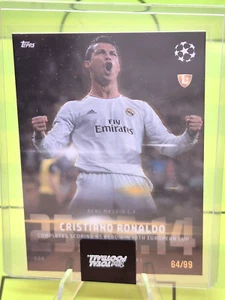 Cristiano Ronaldo 64/99 - Topps Total Football - Real Madrid Nummeriert - NEUE! - Bild 1 von 2