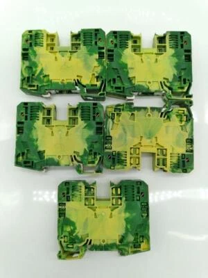 Wago IEC 60947 7-2 Terminal Block 1000V 35mm² Lot of 5 - Image 1 of 4