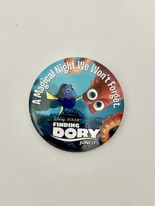 Finding Dory A Magical Night We Won't Forget Button Pin 17. Juni Disney Pixar 3" - Bild 1 von 3