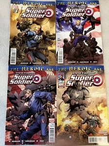 Steve Rogers: Super-Soldier Lot (4) NM+ Complete 2010 Ed Brubaker ~ High-Grade - Picture 1 of 8