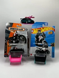 Hot Wheels 2023 #67 - Ducati Desertx and Matchbox Yamaha SCR 950 - Picture 1 of 3