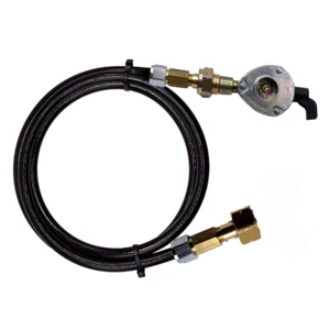 Transfer LPG Gas Refill set from shell butane 21.8mm to 21mm Clip On Cylinders - Picture 1 of 1