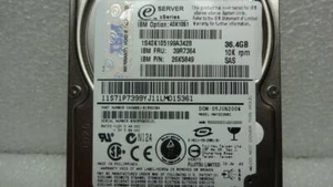 IBM 26K5849 eServer 36.4GB 2.5" SAS Hard Drive 39R7364 / 40K1051 - Picture 1 of 1