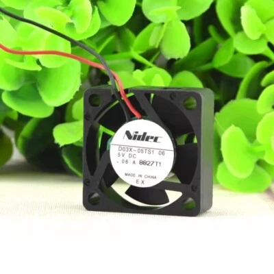 Nidec D03X-05TS1 06 3010 DC5V 0.06A 3CM 2-Wire Silent Cooling Fan - Image 1 of 2