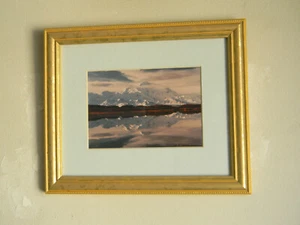 Mt. McKinley, Alaska-Framed & Signed Photo by Leo Keeler,Photographer VG - Picture 1 of 9