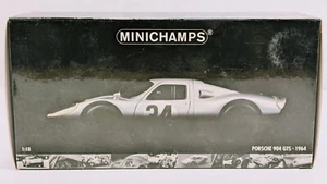 Minichamps 1:18 Diecast 1964 Porsche 904 GTS #34  Class Winner 24H LeMans- NIOB - Picture 1 of 9