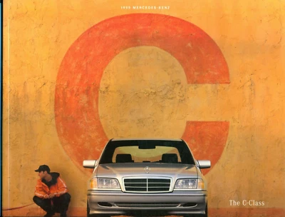 1999 Mercedes-Benz C-Class Dealer Sales Brochure Flyer - Image 1 of 4
