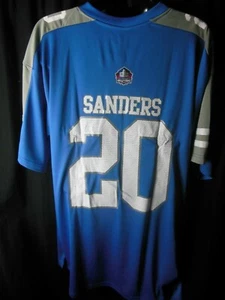 Detroit Lions Sanders #20 Men's Majestic Hall Fame Jersey XLT or 2XLT - Picture 1 of 5