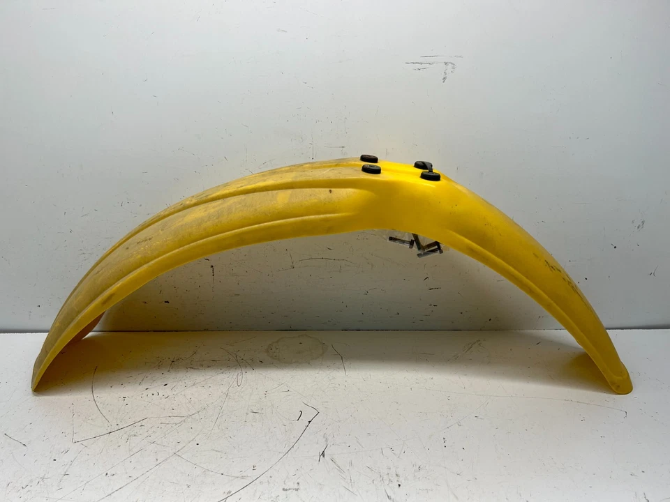 Guardabarros delantero Yamaha yz125d yz 125d + herrajes NO AGRIETADOS (1977) Foto 1 de 4