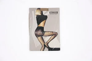 Wolford Womens Individual 10 Control Top Tights Sand Size Large 267179 - Picture 1 of 3