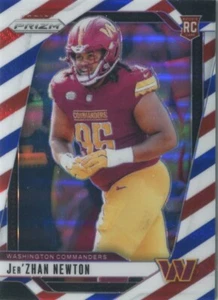 2024 Panini Prizm - Rookies Red White & Blue Prizm #351 Jer'zhan Newton (RC) - Picture 1 of 1