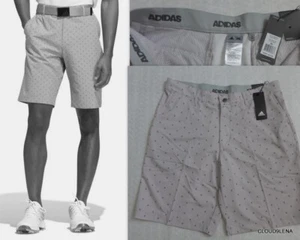 Nuevos con etiquetas pantalones cortos de golf Adidas Ultimate 365 ligeros en gris estampado de 2 árboles 32/34/36/38 - Imagen 1 de 9