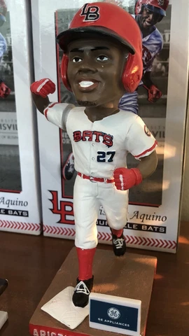 Aristides Aquino Louisville Bats Bobblehead Bobblearm August 21, 2021 Cover