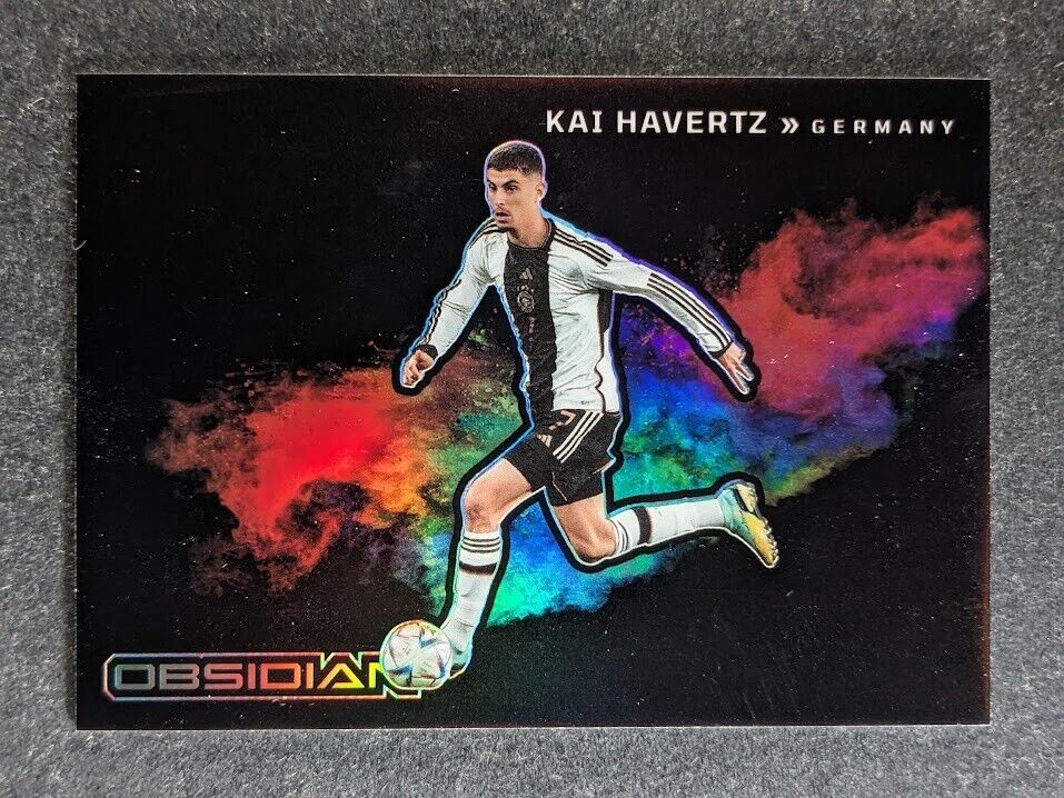 2022-23 Panini Obsidian FIFA KAI HAVERTZ Black Color Blast Short Print Germany