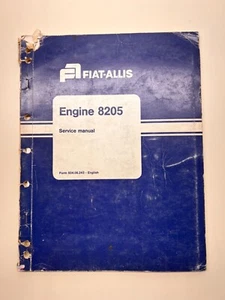 Fiat Allis 8205 Engine Service Manual - Foto 1 di 5