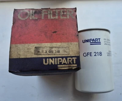 Filtro de aceite UNIPART GFE 218 PARA DATSUN 240z Nissan 280zx y otros modelos 1971- Foto 1 de 4