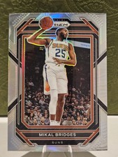 2022-23 Panini Prizm - Silver Prizm #120 Mikal Bridges